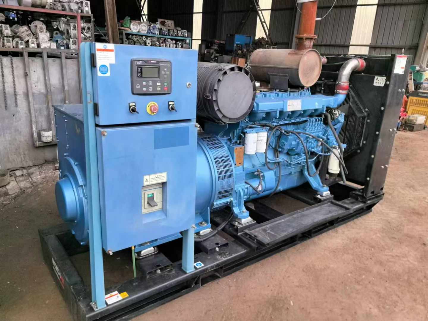 嵊泗500kW 柴油发电机组可带动设备功率的计算公式是什么？